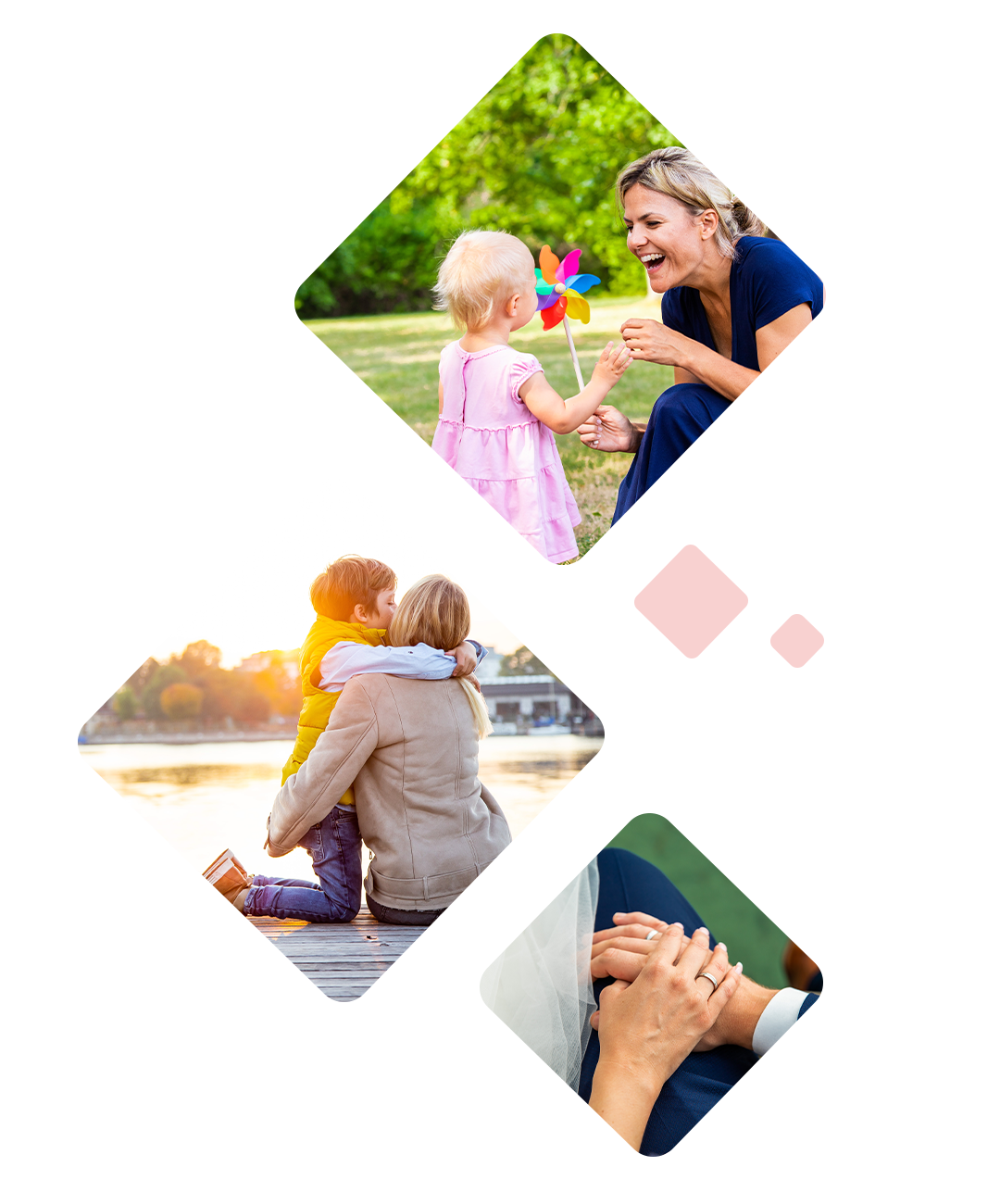 fotocollage Familienfotos